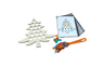 Kerstboom versieren (met magnetische bingo fiches)