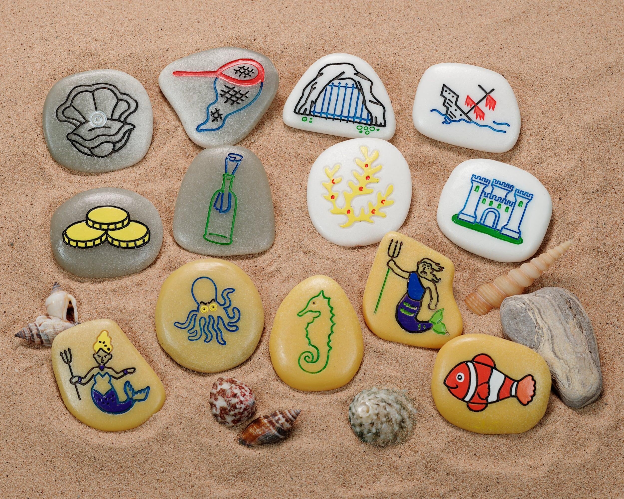 Vertelstenen - diep in de zee