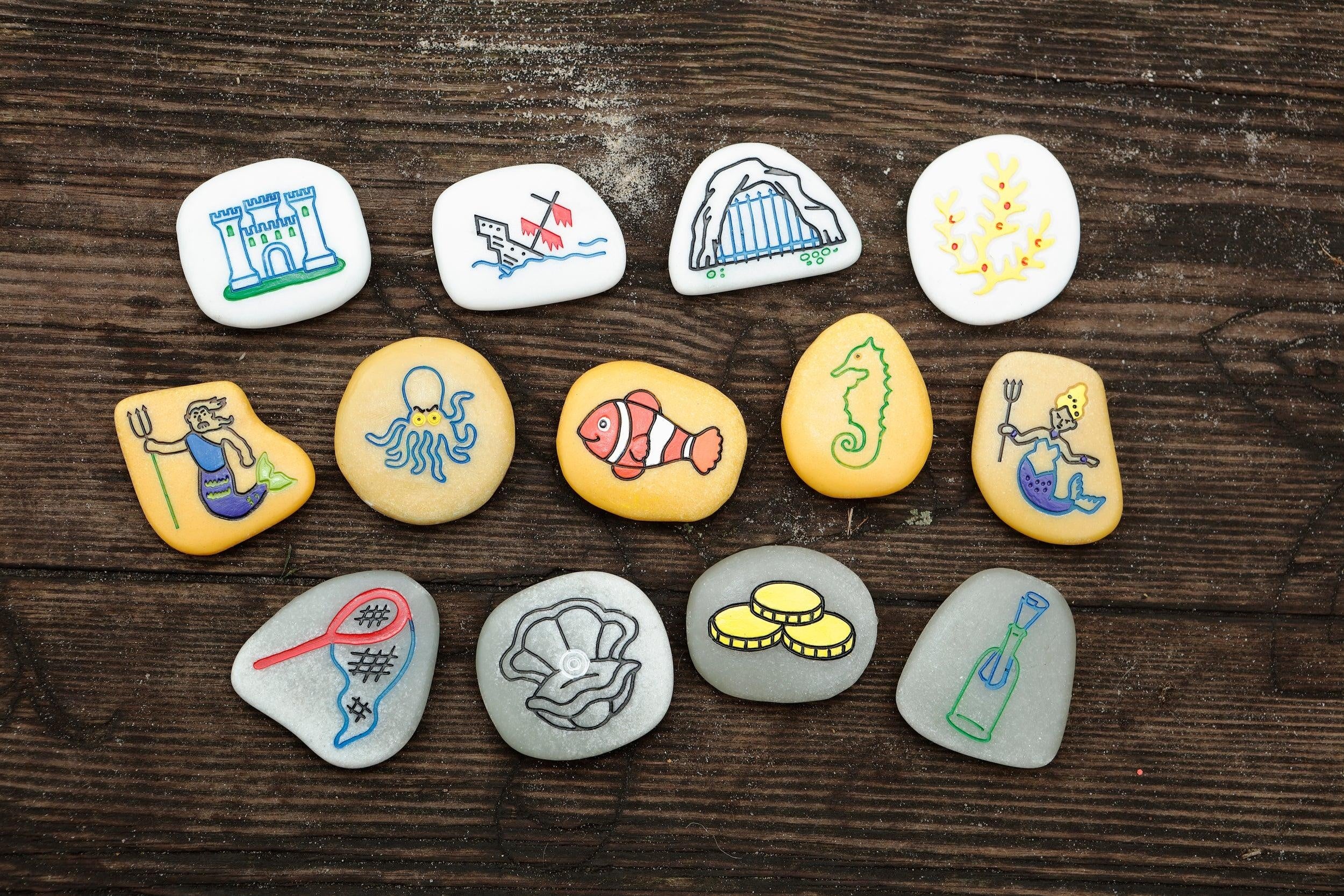 Vertelstenen - diep in de zee