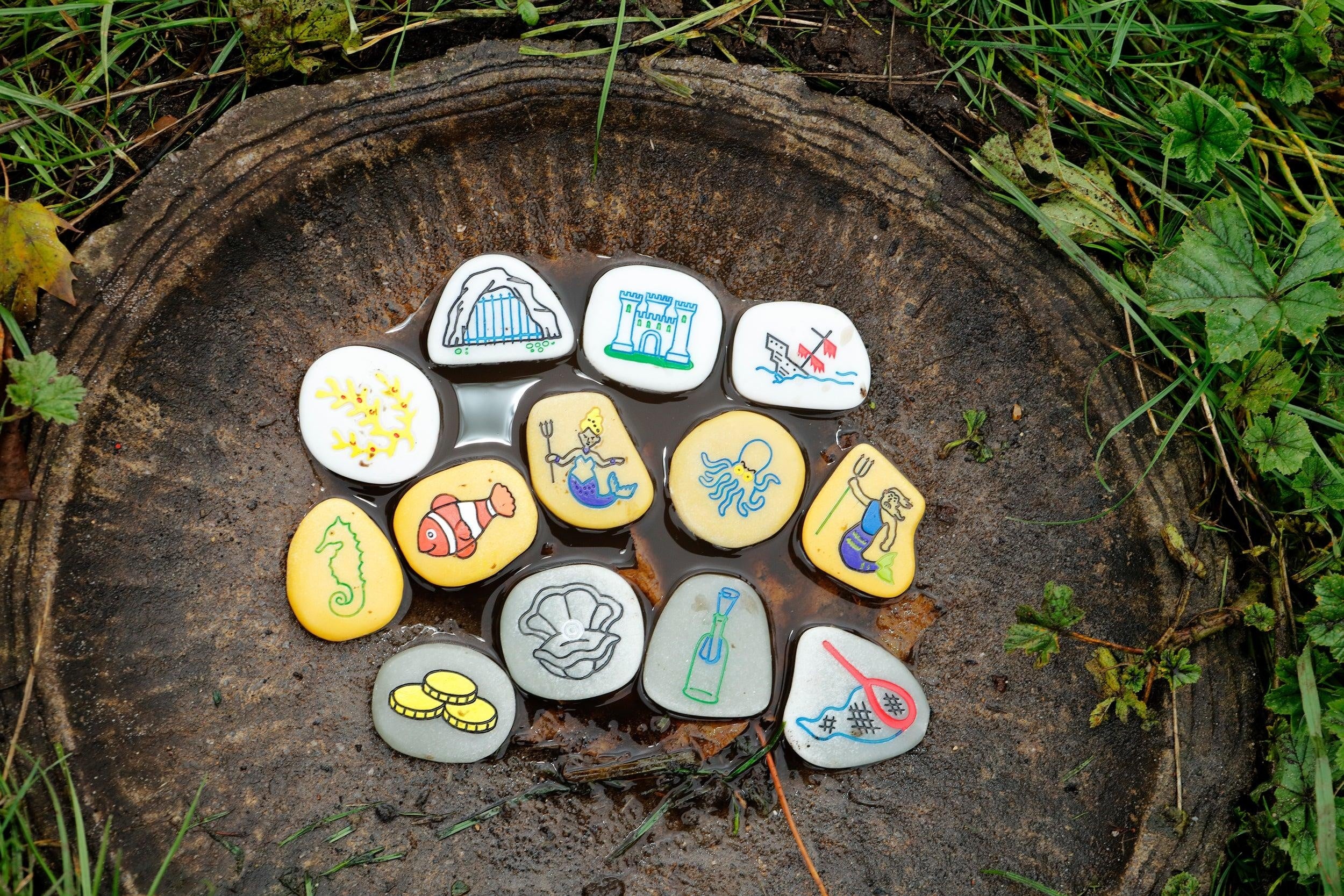 Vertelstenen - diep in de zee