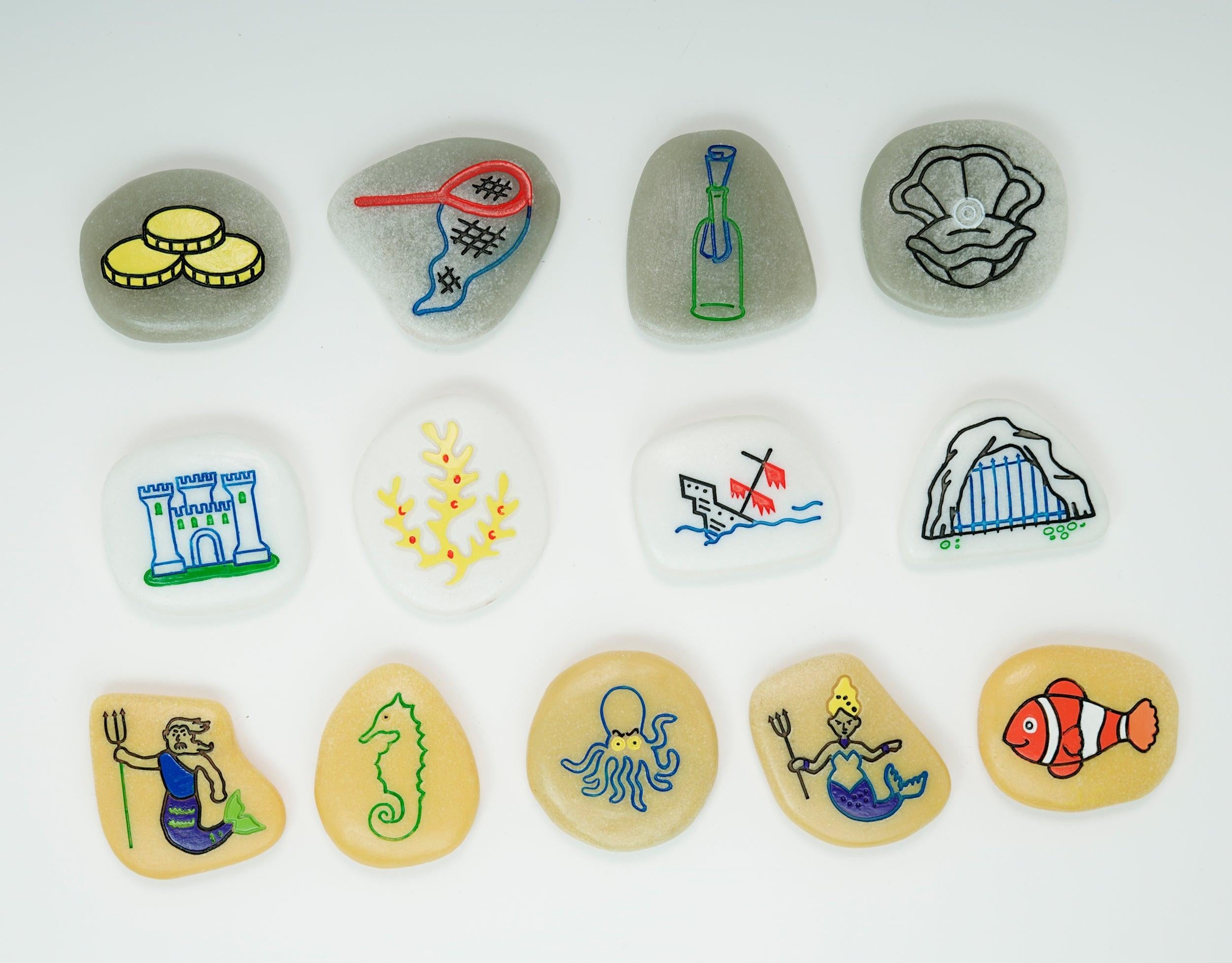 Vertelstenen - diep in de zee