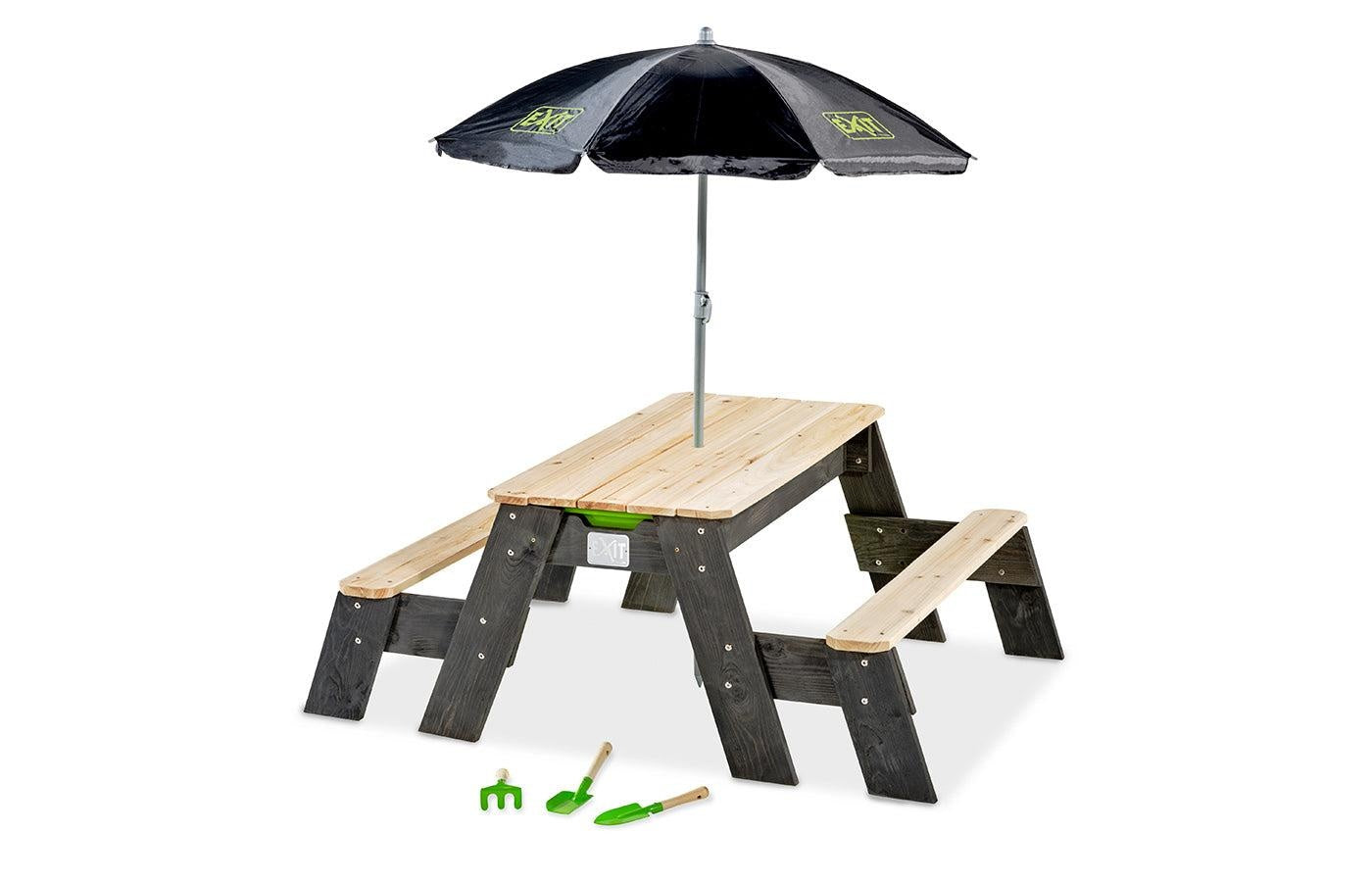 Zand- water- en picknicktafel (2 bankjes)