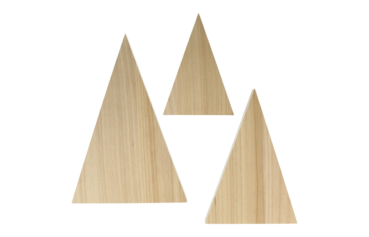 Houten driehoeken (3)