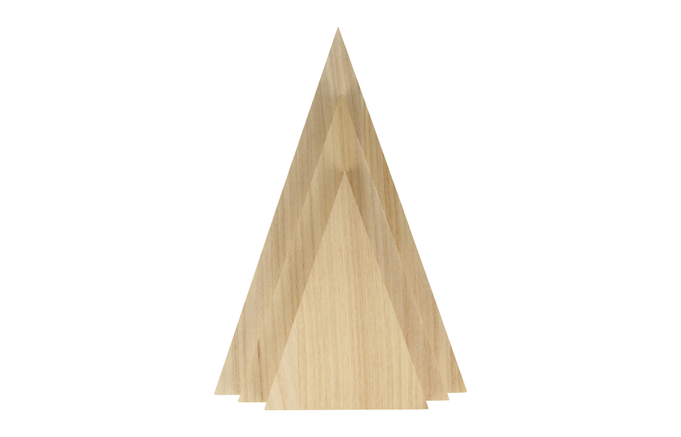Houten driehoeken (3)