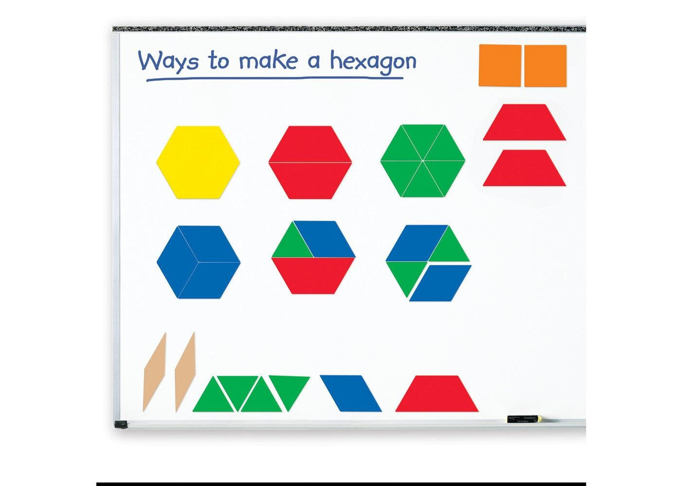 Grote magnetische patroonblokken