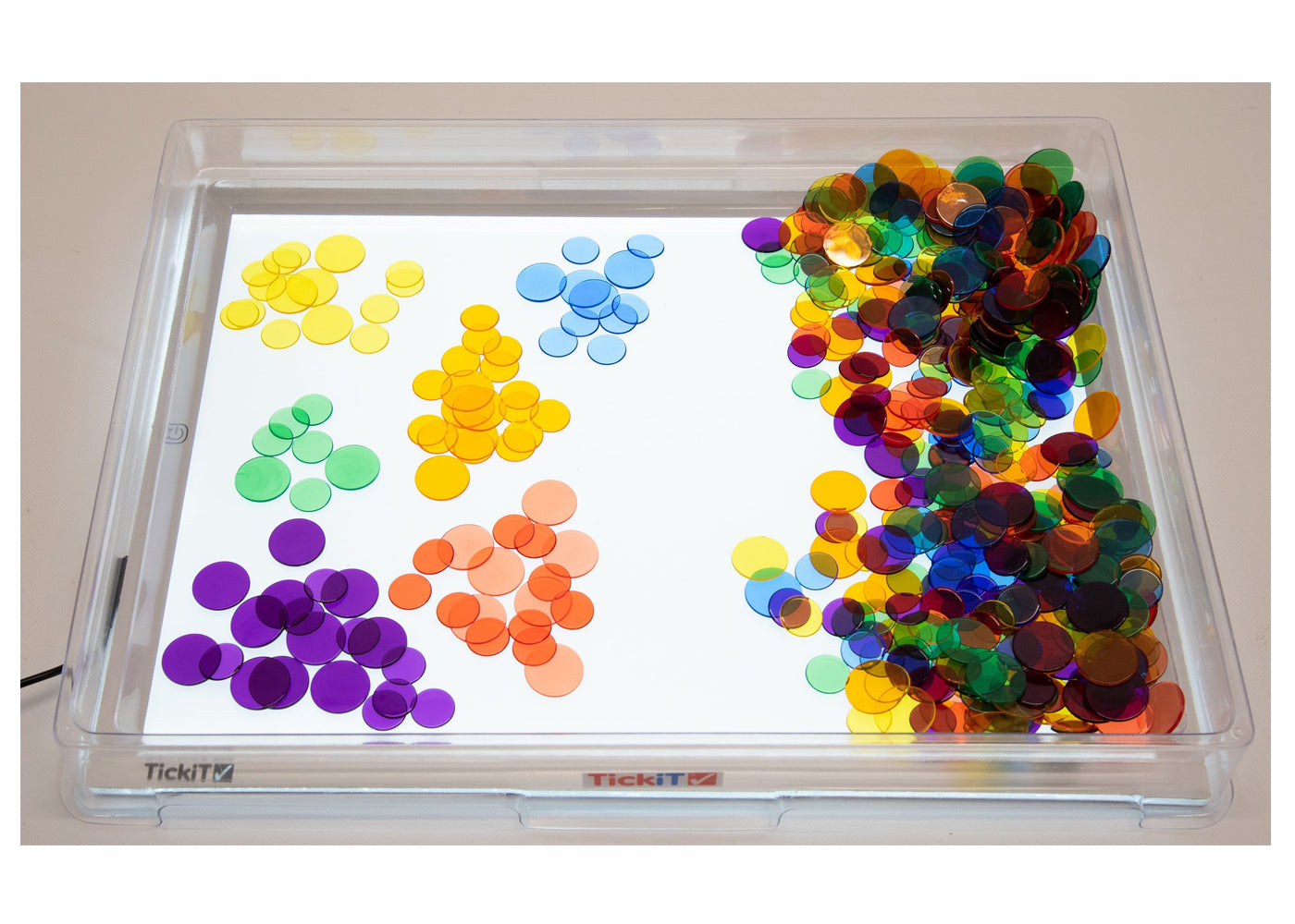 Doorzichtige bak (bescherming voor lichtpaneel)