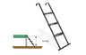 Ladder voor trampoline