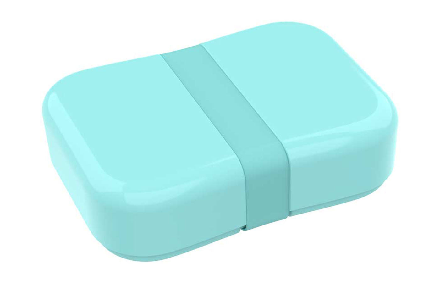 Lunch - pastel - blauw