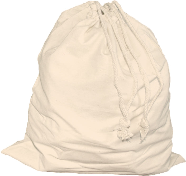 Katoenen zak met trekkoord