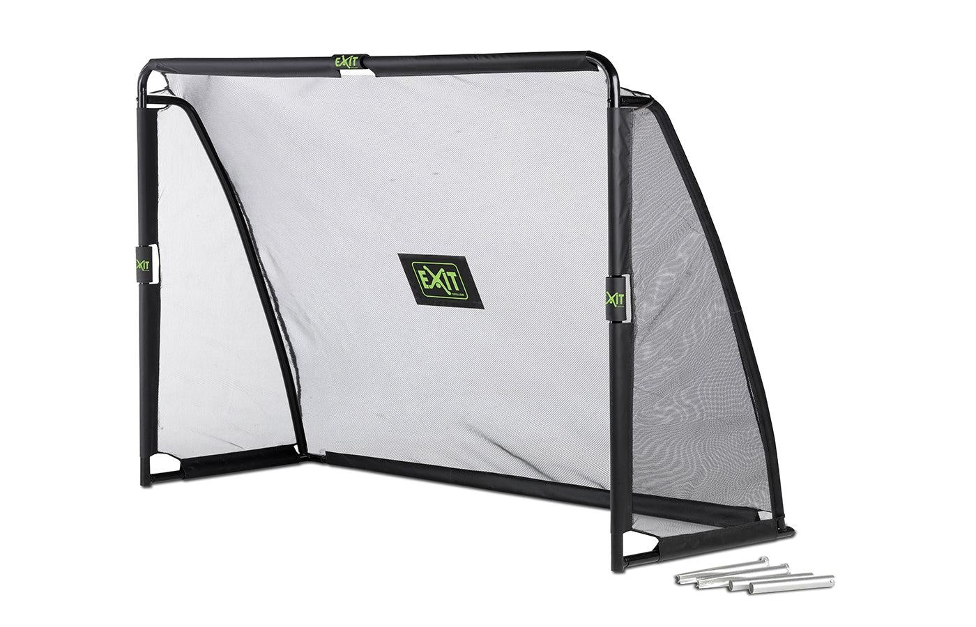 Voetbaldoel (staal - zwart)