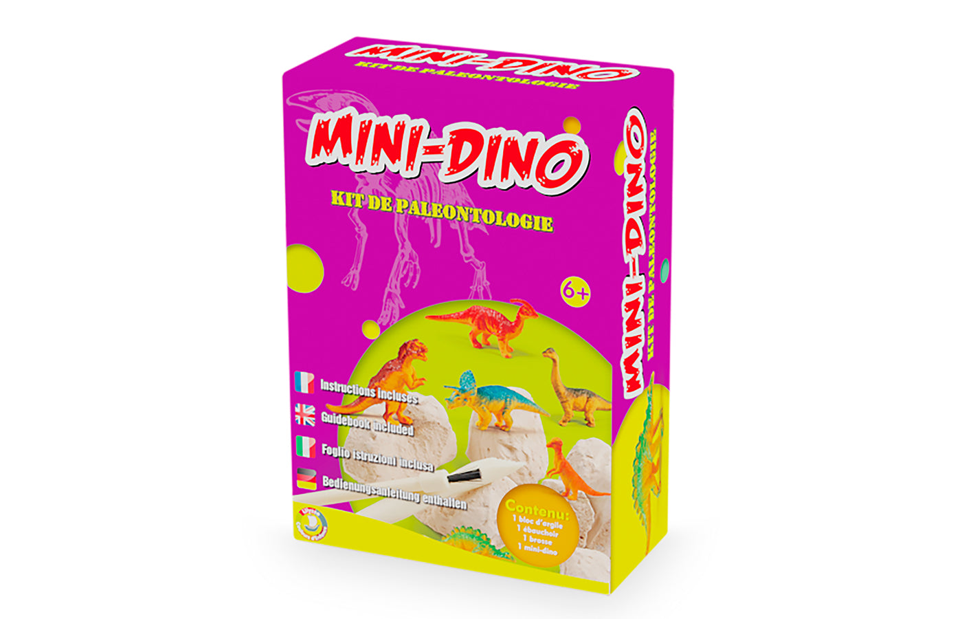 Opgravingsset - mini dinosaurussen