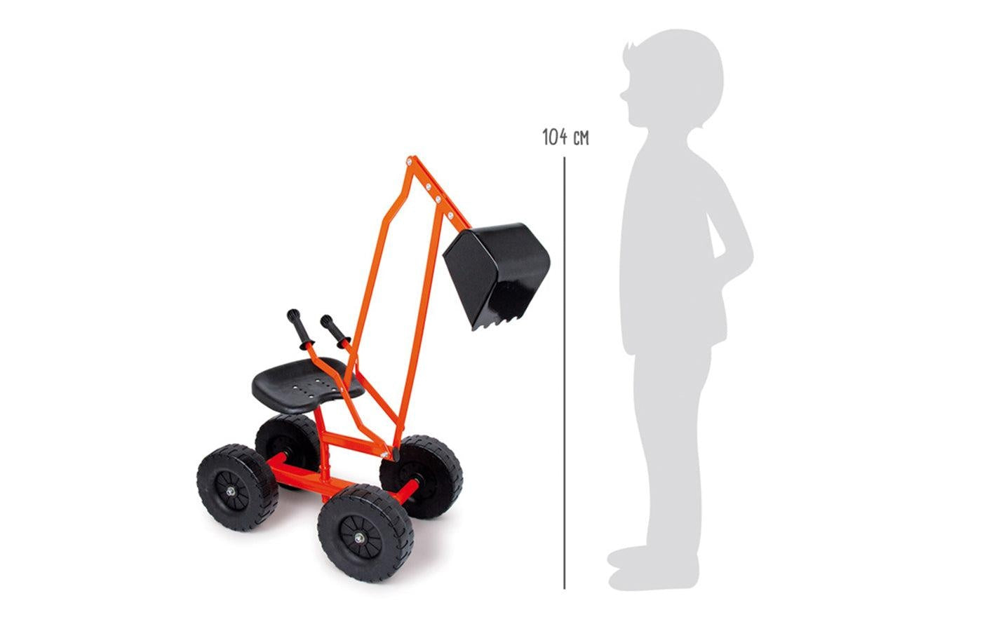 Graafmachine met wielen