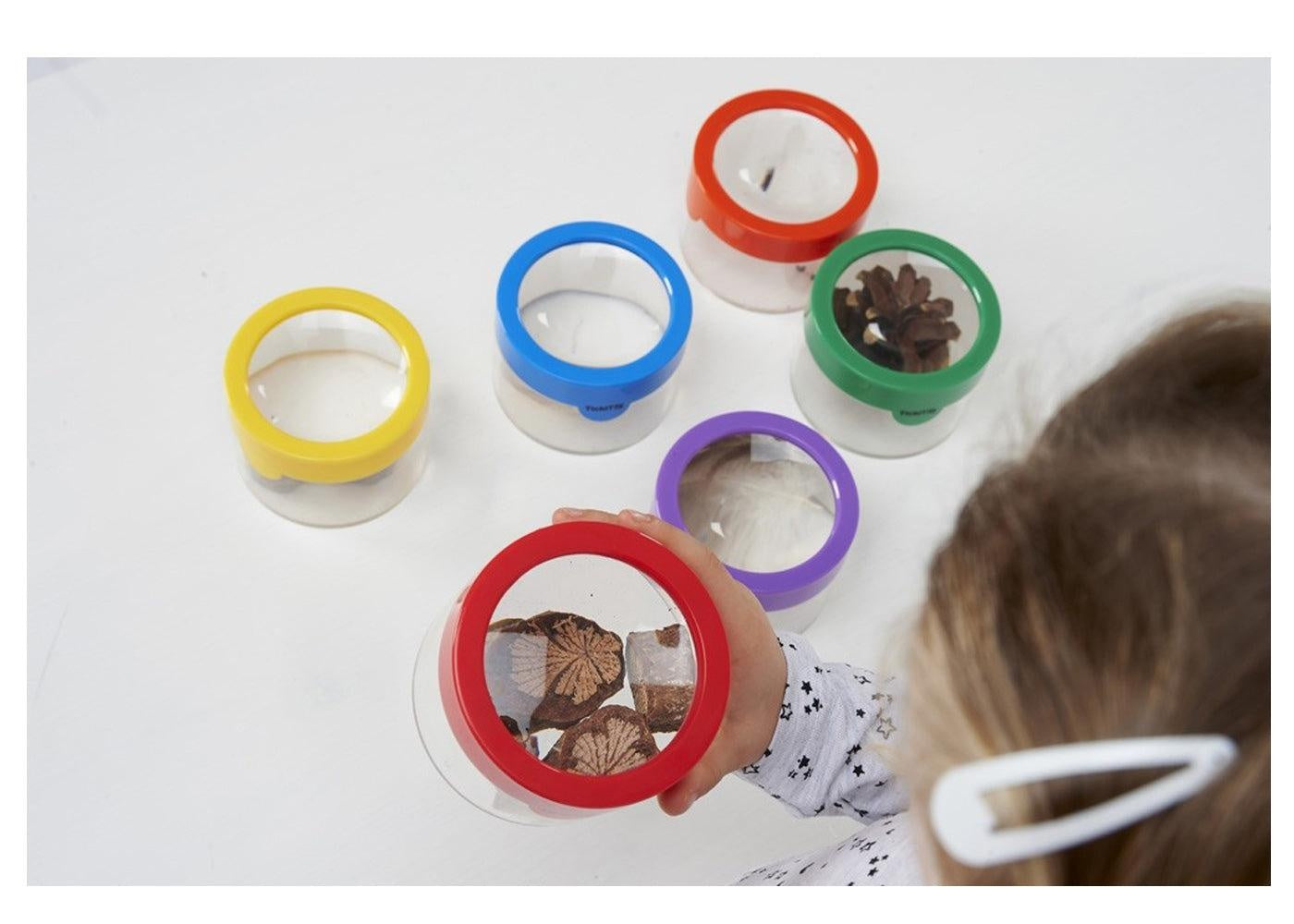 Observatiepotten met loep