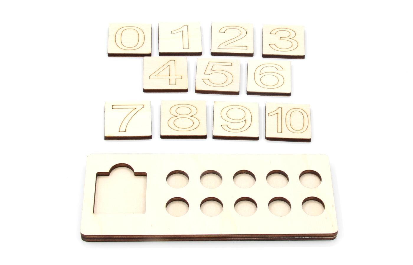 Tienveld (met getalkaarten)