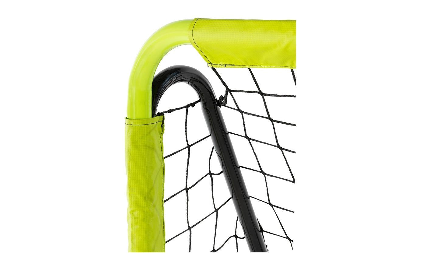 Voetbaldoel (staal - groen/zwart)