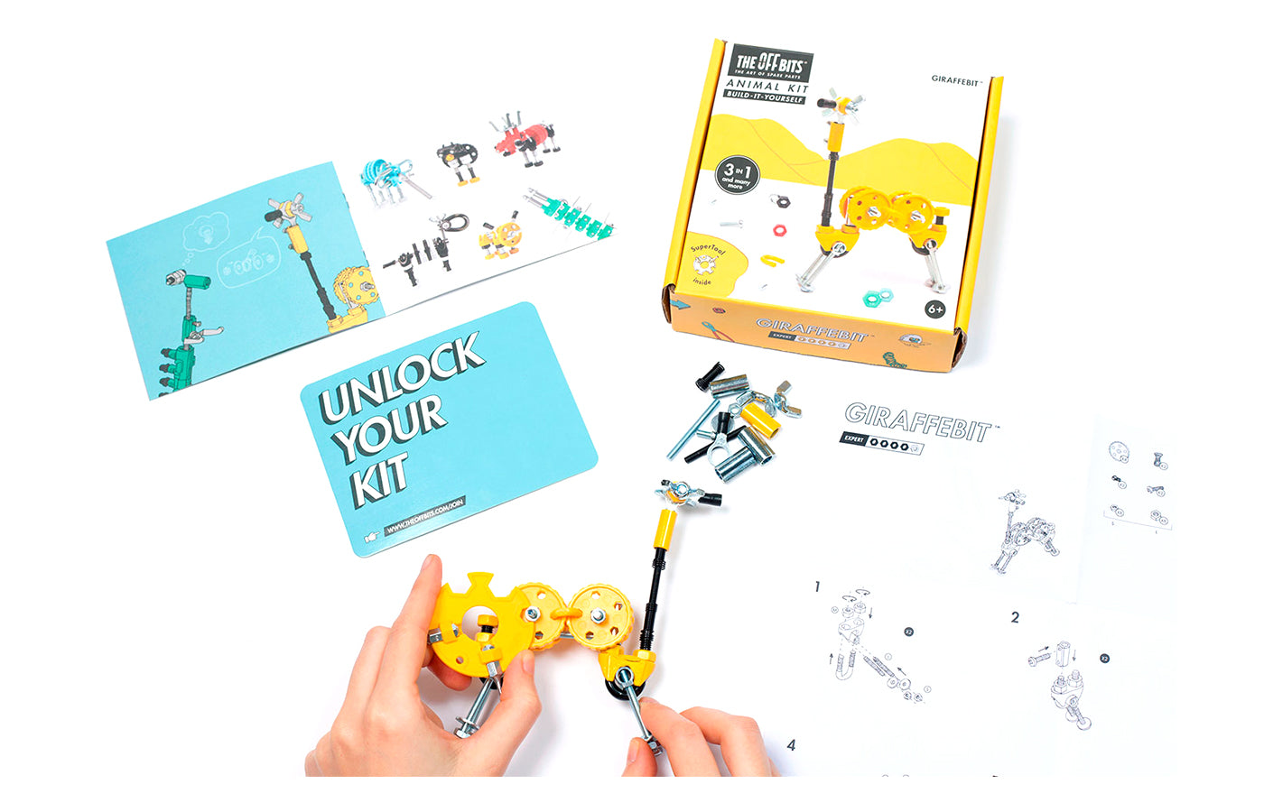 The OFFBITS - Animal Kit - Large GiraffeBit