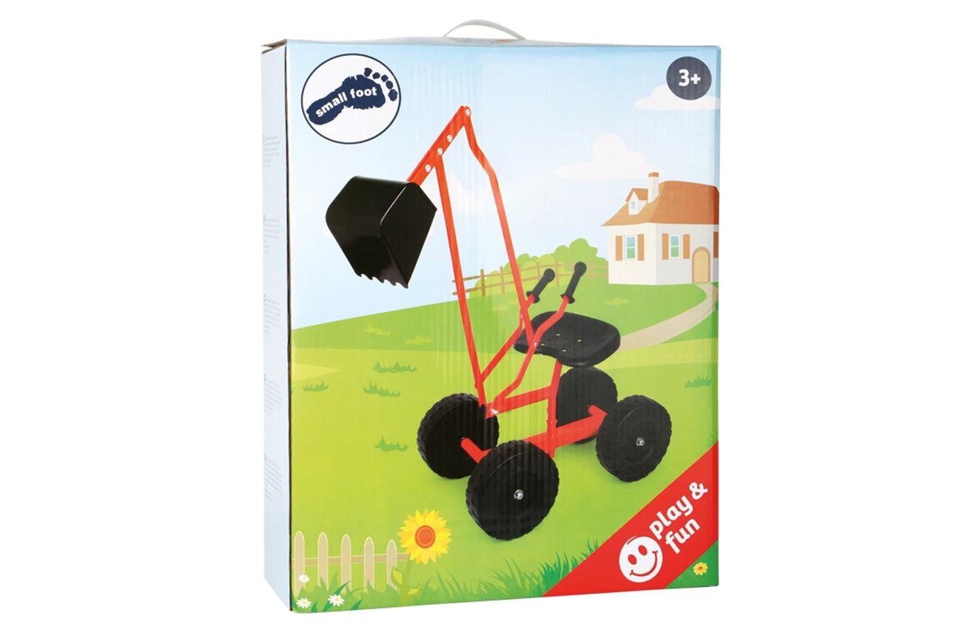 Graafmachine met wielen