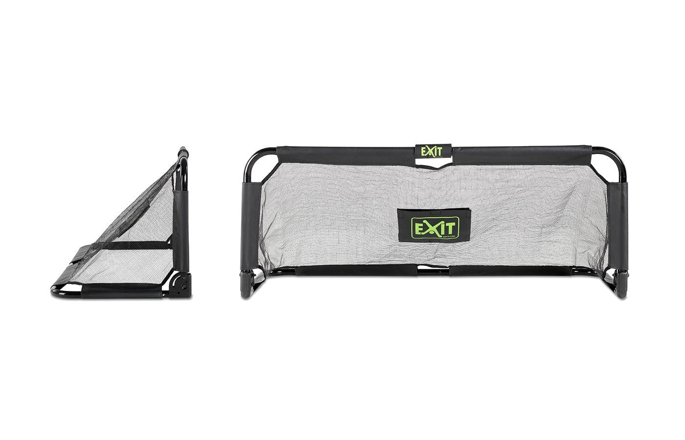 Voetbaldoel - panna - opvouwbaar (staal - set van 2)