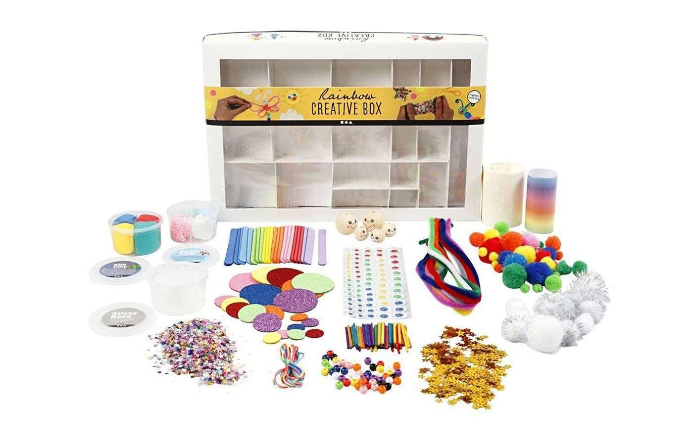 Creatieve (knutsel)box - regenboog