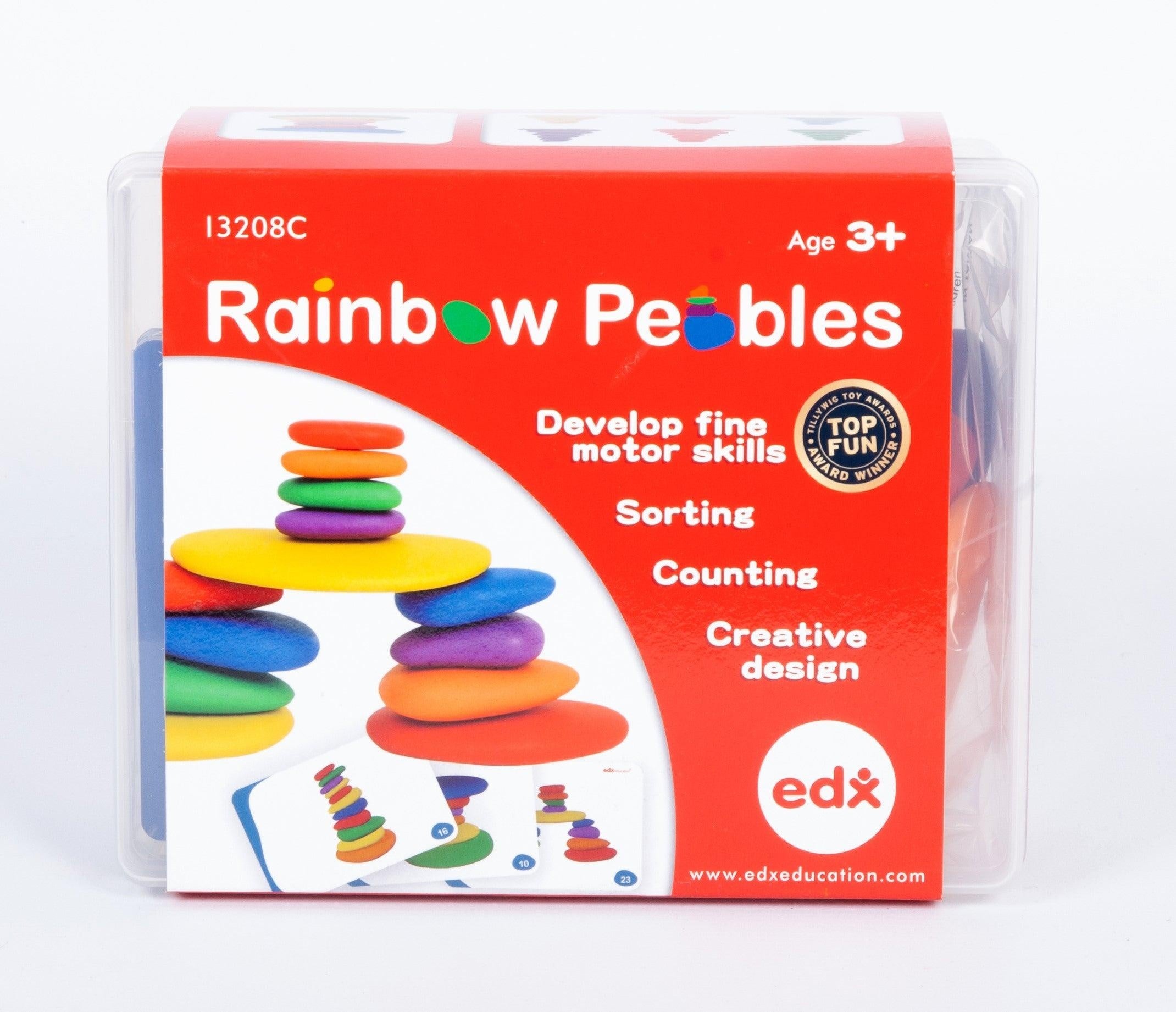 Regenboog stenen