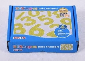 Getallen - siliconen (schrijfpatroon)