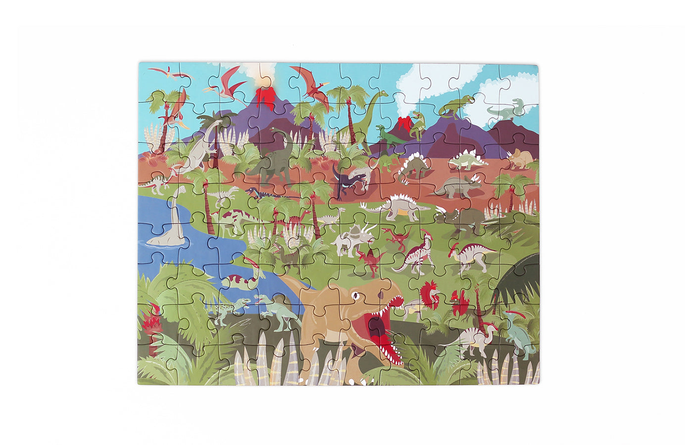 Magnetische detective puzzel - 'dinosaurussen' (80)
