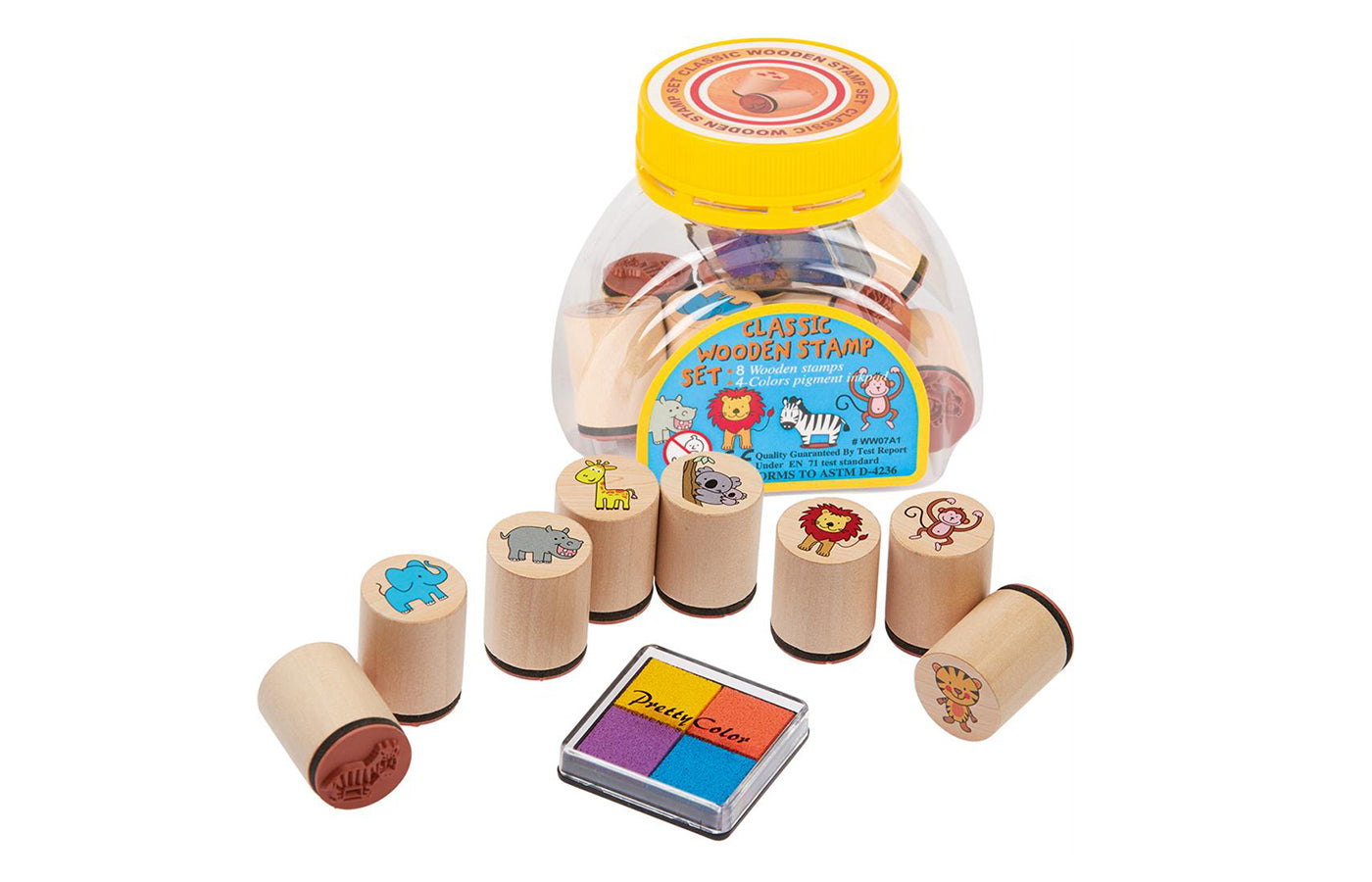 Stempels - wilde dieren (set)