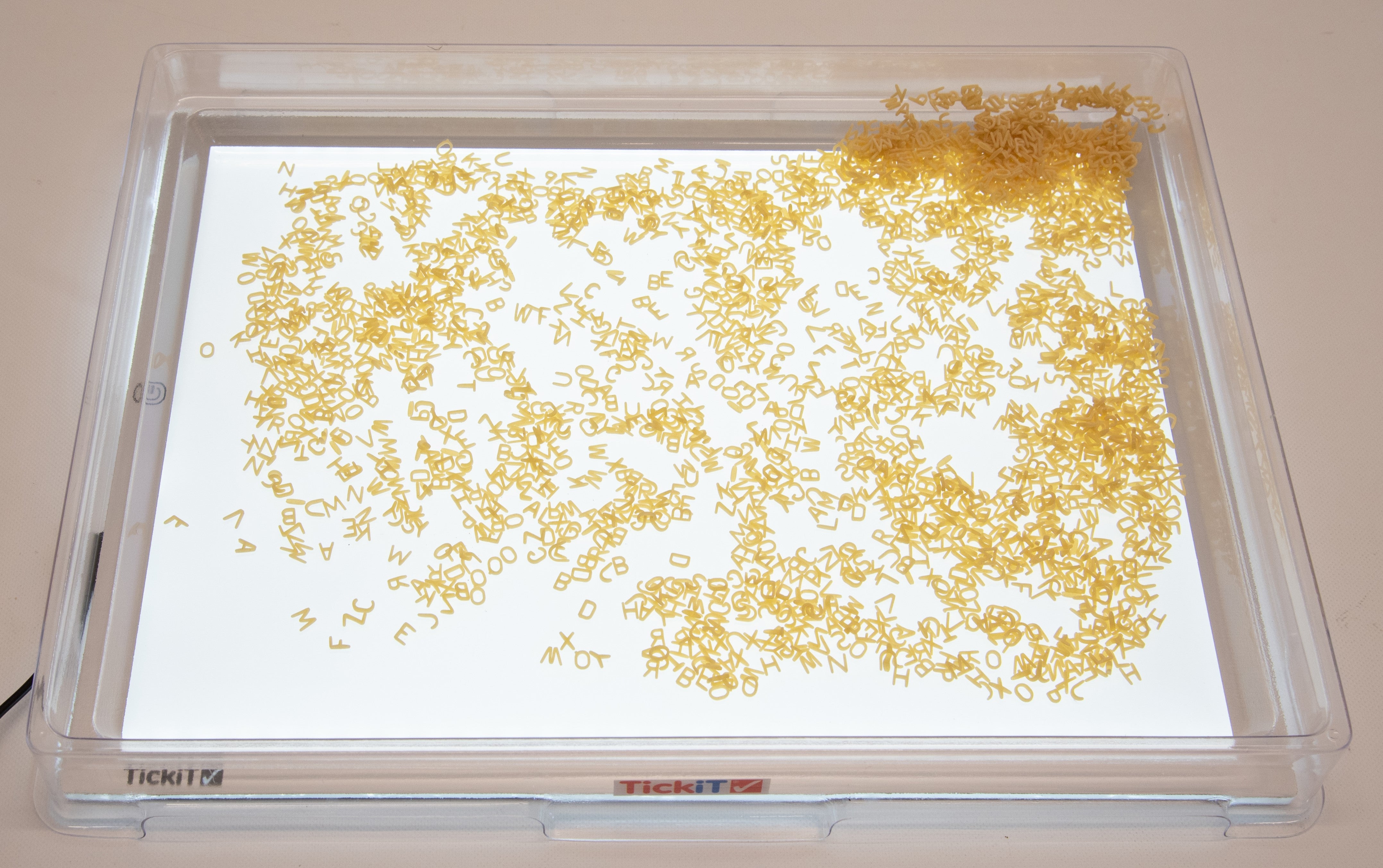 Doorzichtige bak (bescherming voor lichtpaneel)