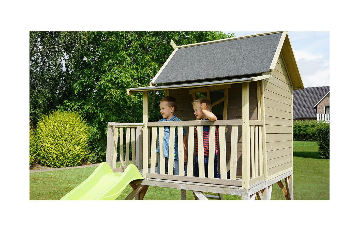 Houten speelhuis - Crooky 550