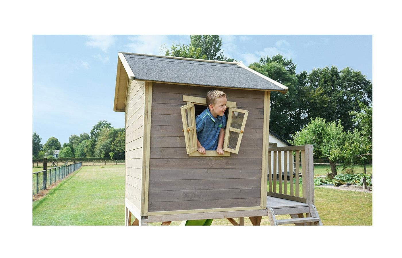 Houten speelhuis - Crooky 500