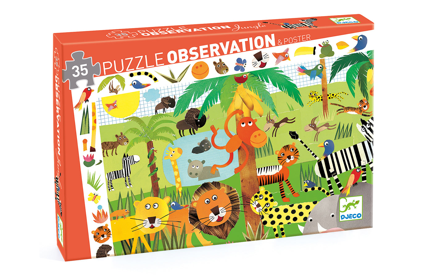 Detective puzzel - 'de jungle'
