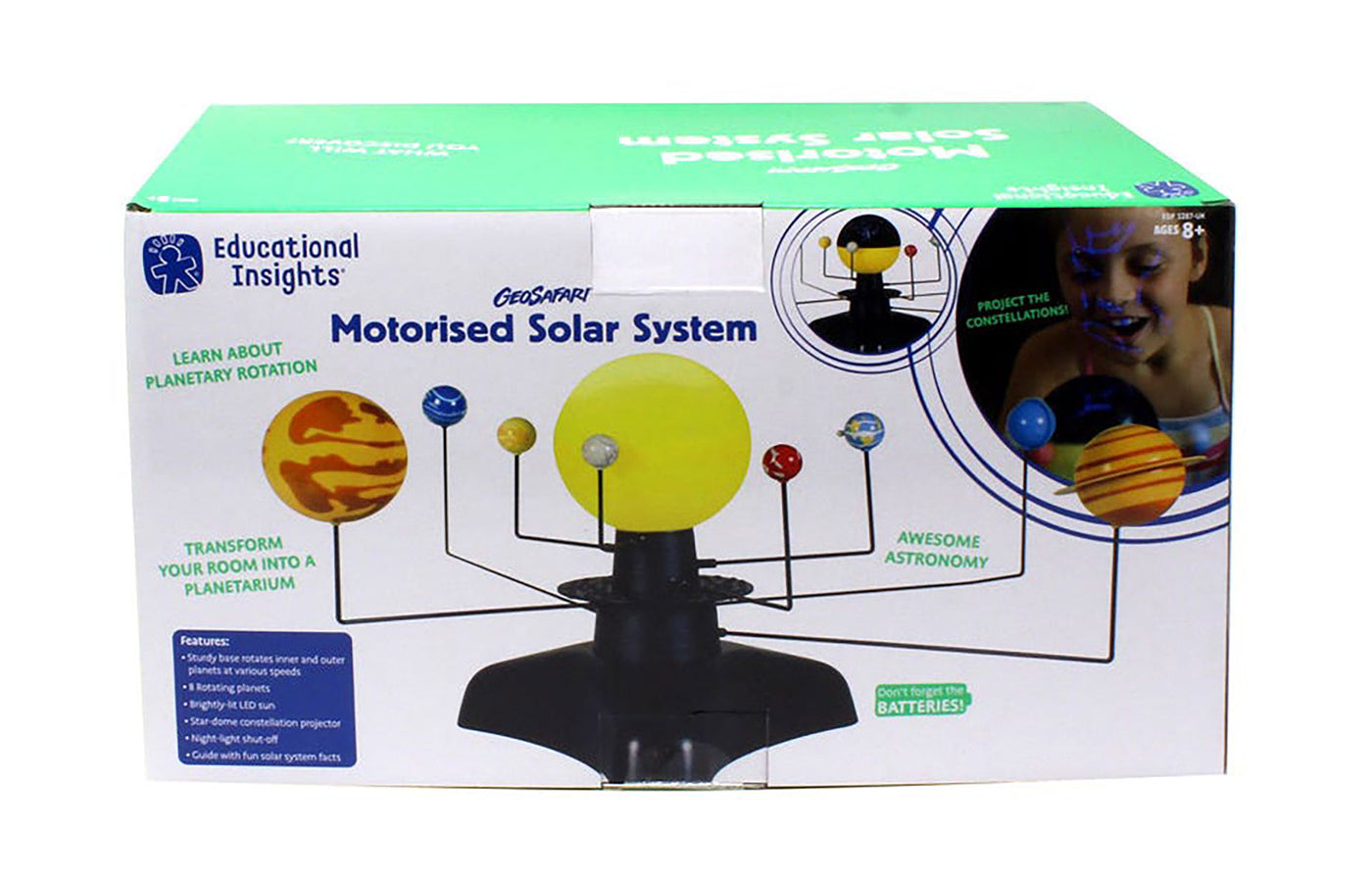 Gemotoriseerd zonnestelsel