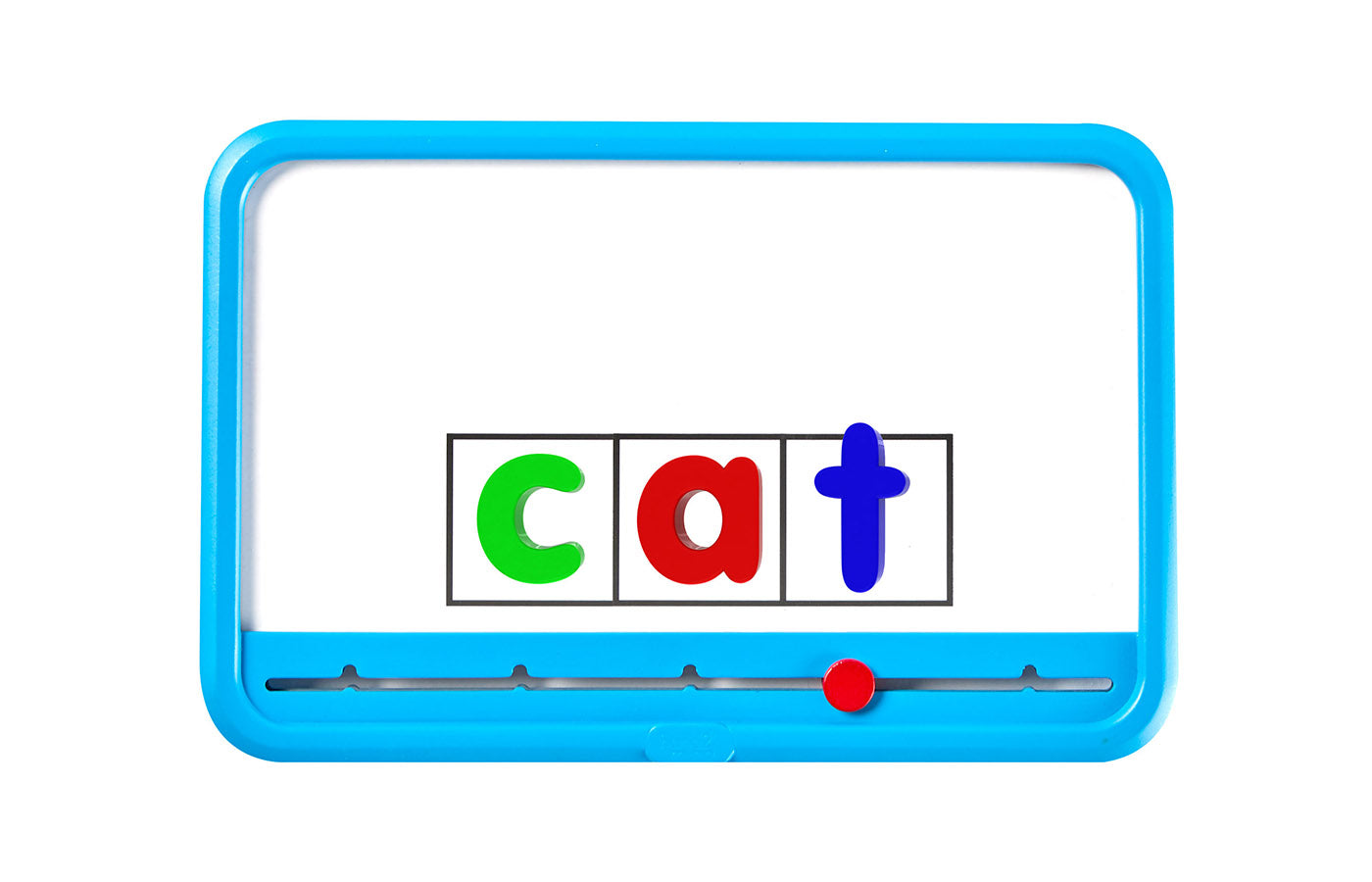 Magnetisch dubbelzijdig wisbord met aanduiding