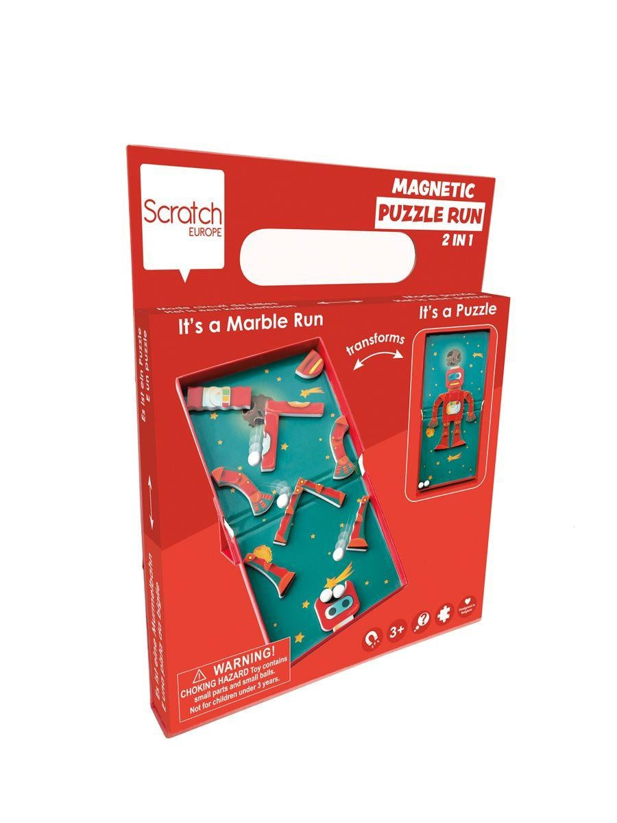 Magnetische puzzel run - robot