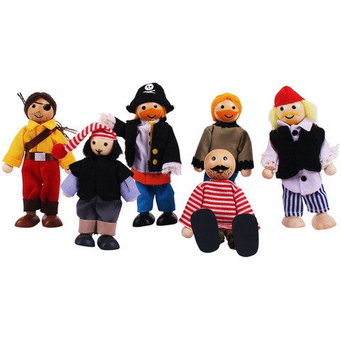 Poppetjes - piraten