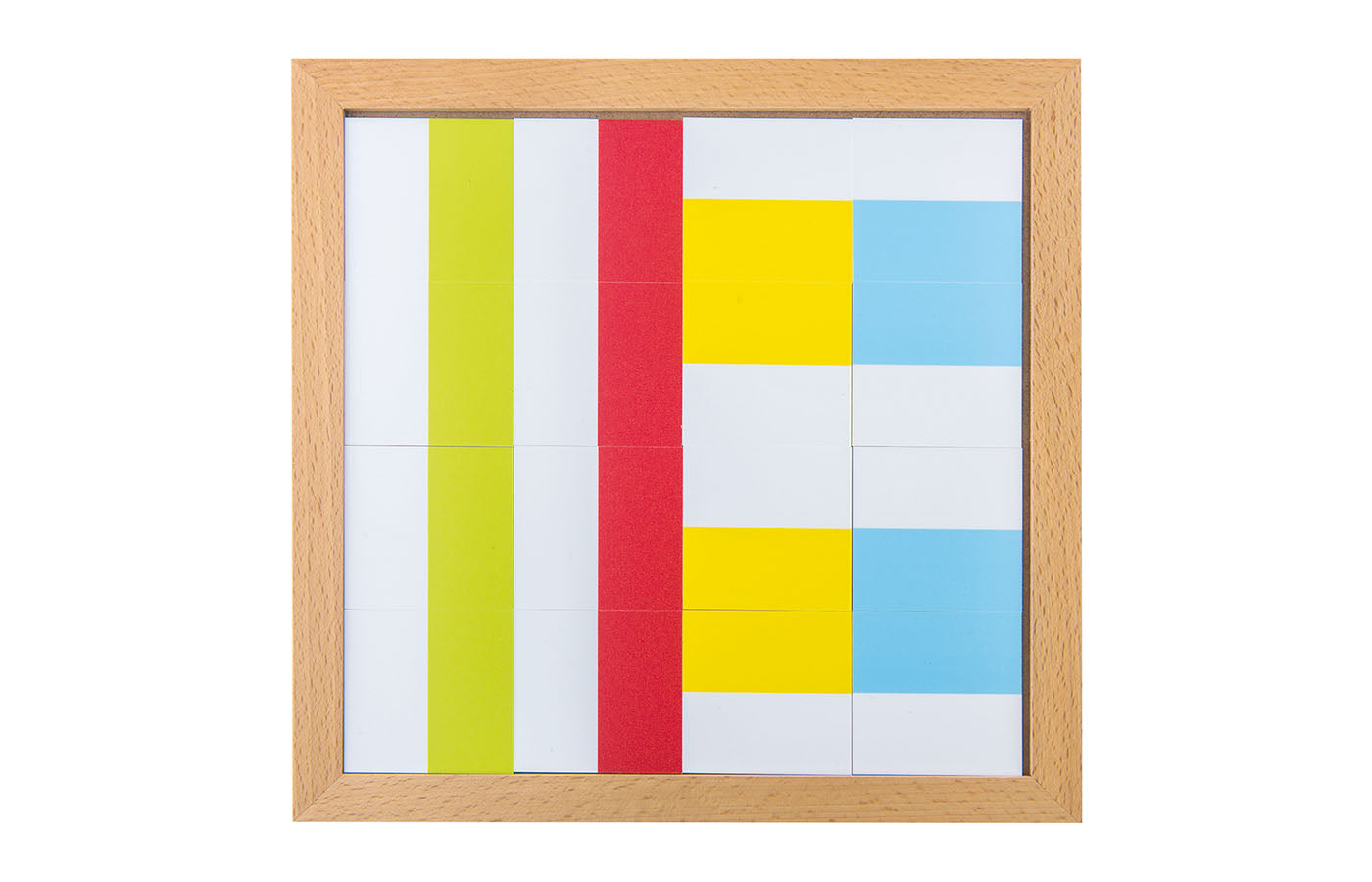 Geometrische vormenlotto - rechthoek