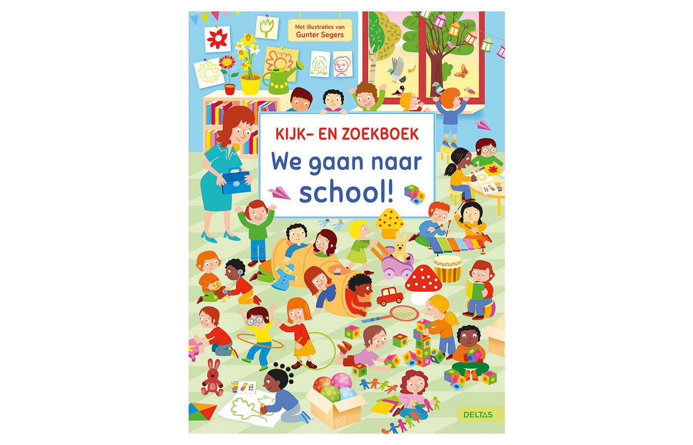 We gaan naar school! Kijk- en zoekkboek - ZNU