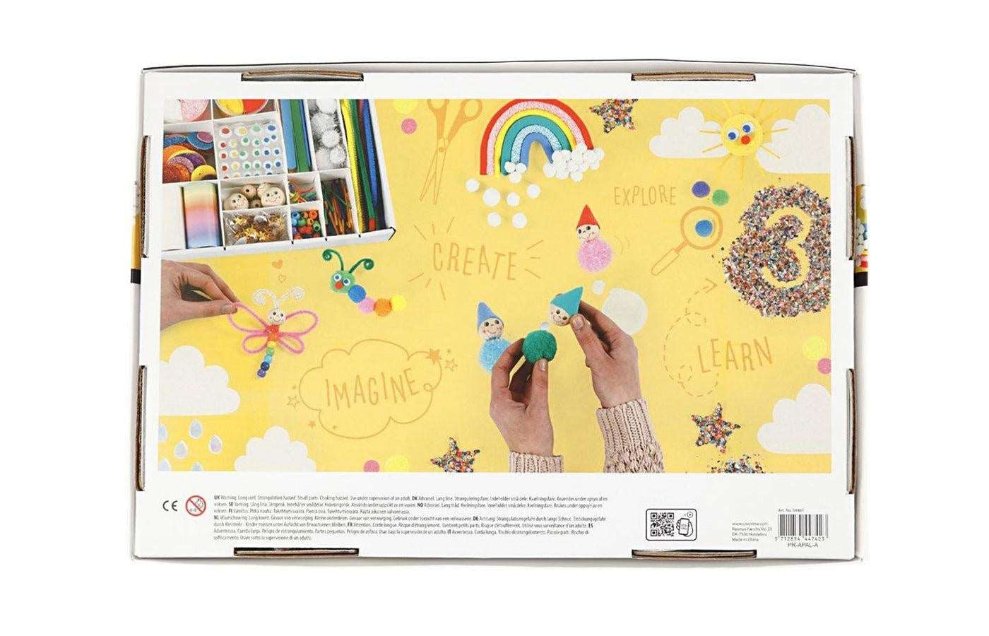 Creatieve (knutsel)box - regenboog