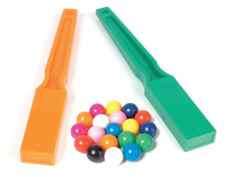 Magnetische balletjes + 2 magneetstokken