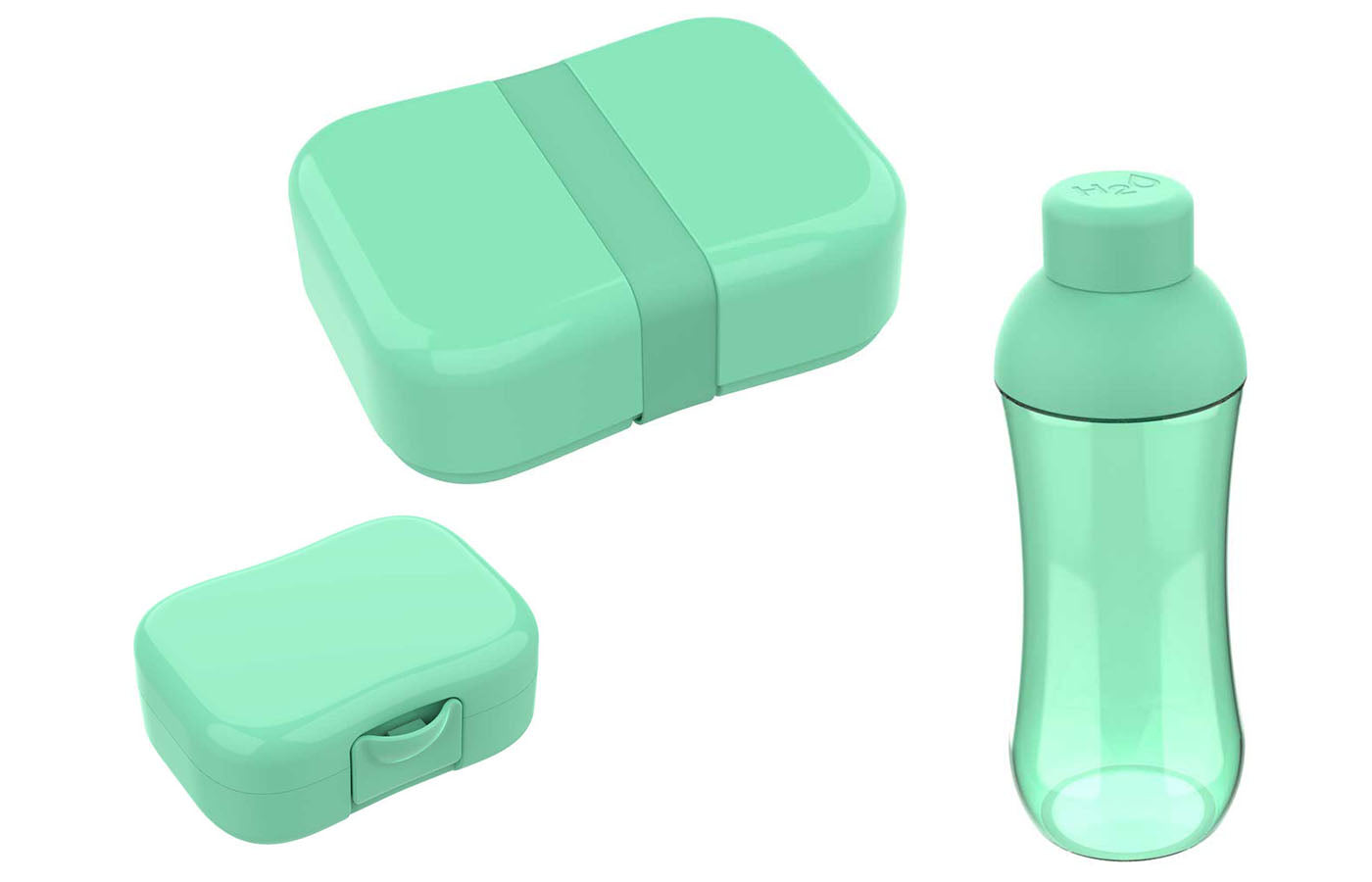 Lunch - pastel - groen