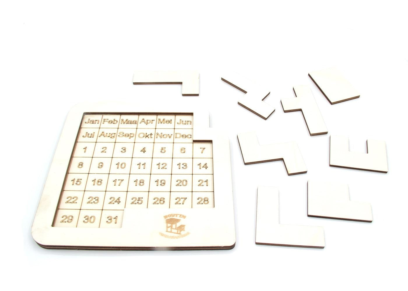 Kalender puzzel