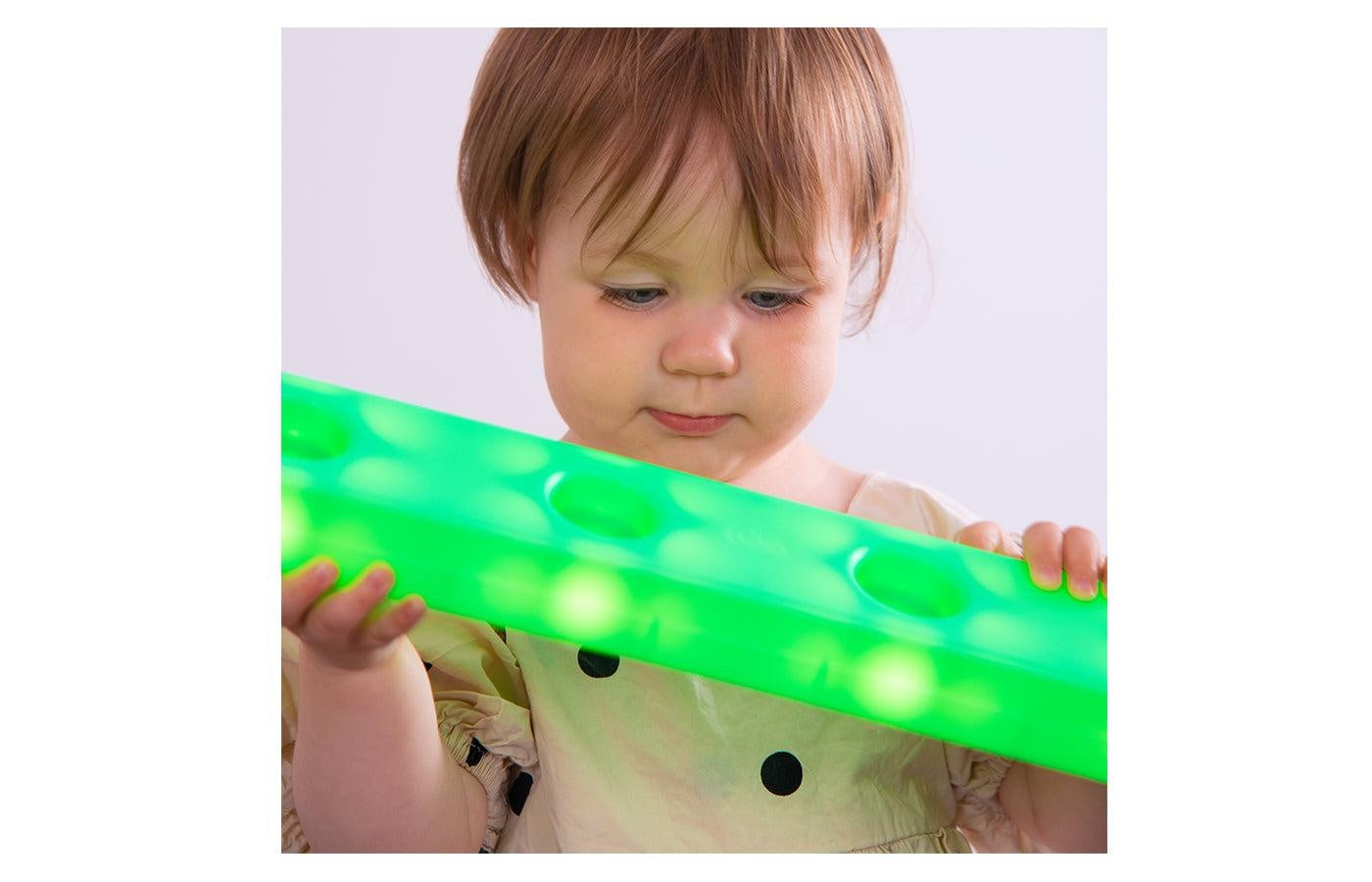 Lichtgevende  stapel- en bouwblokken (9)