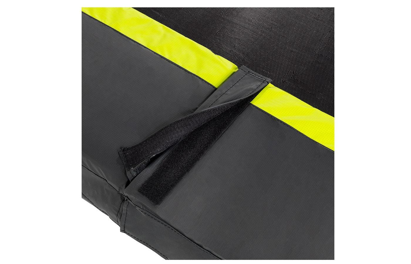 Inground trampoline met veiligheidsnet (rechthoek)