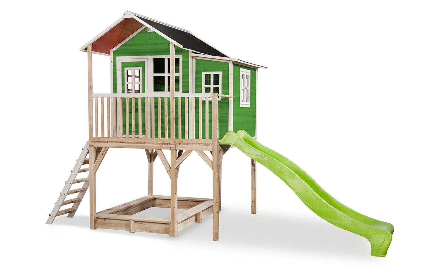 Houten speelhuis - Loft 750