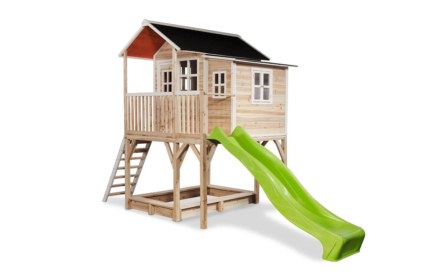 Houten speelhuis - Loft 750