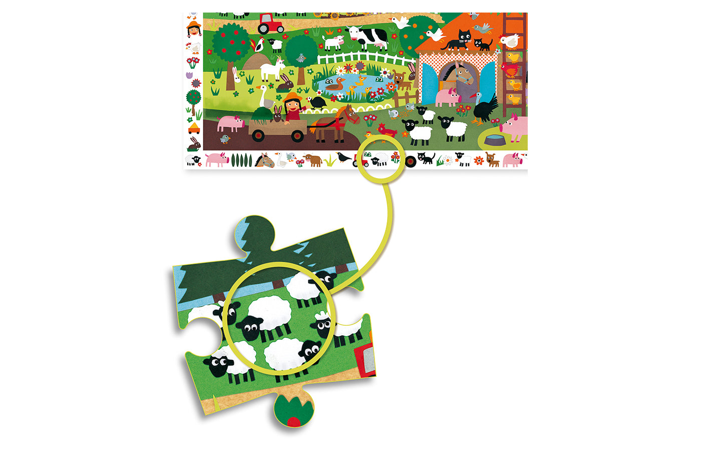 Detective puzzel - 'boerderij'