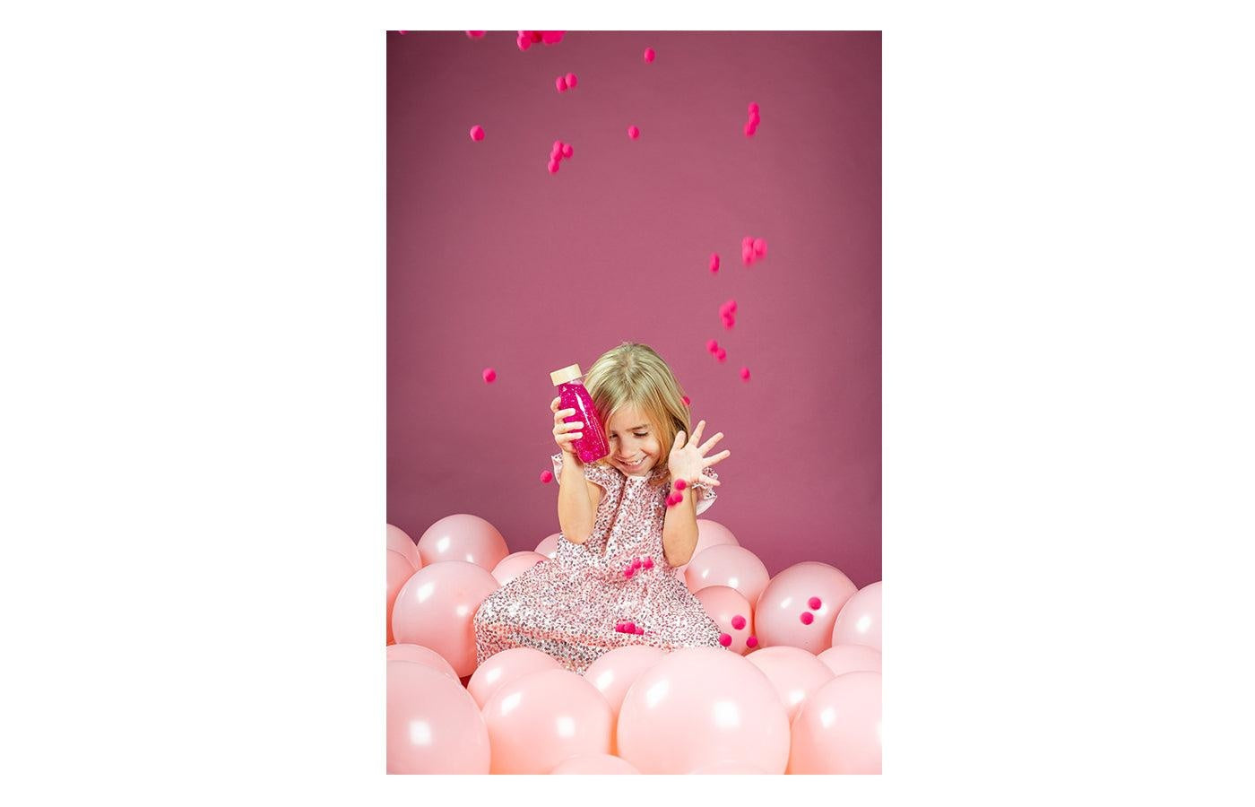 Sensorische Float Bottle - roze