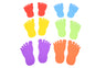 Empreintes de mains et de pieds