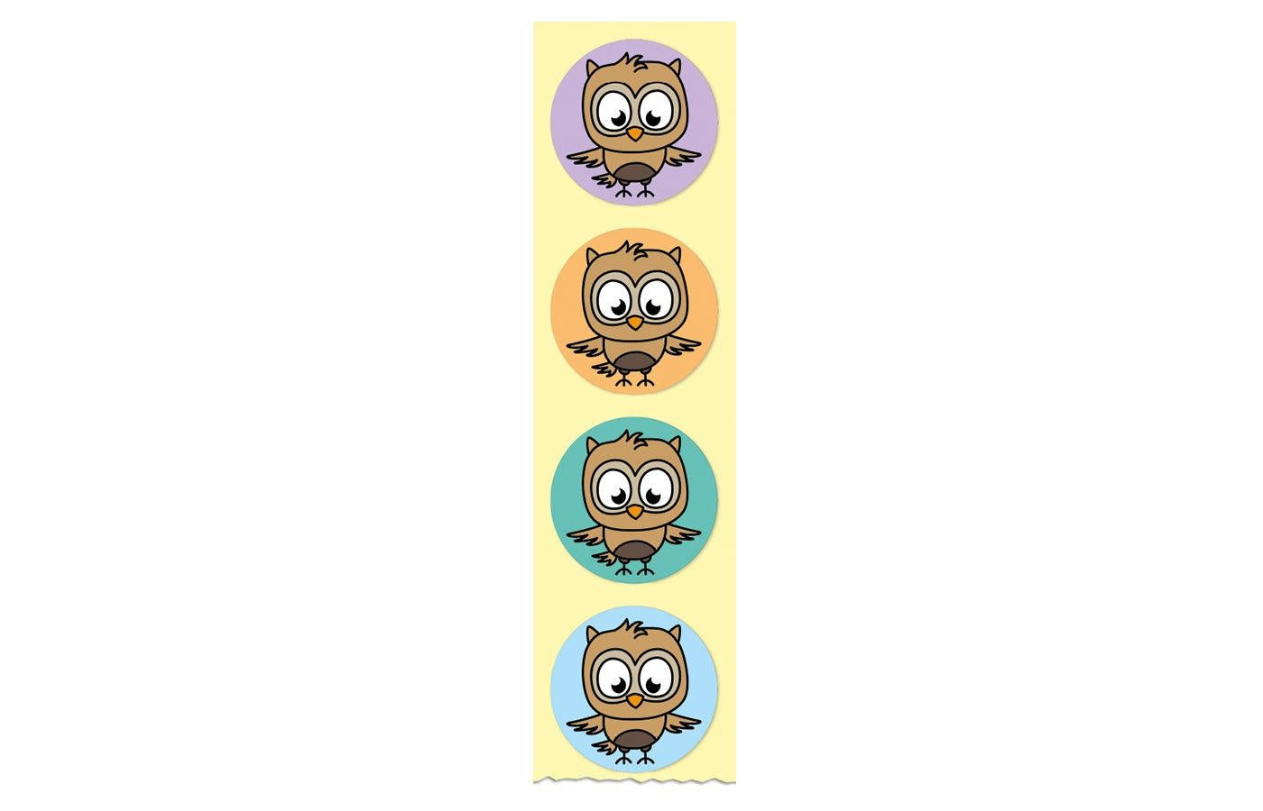 Beloningsstickers - uil