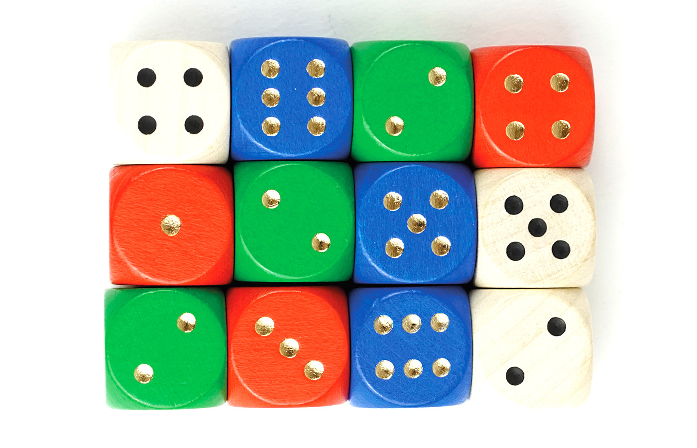Dobbelsteen (12) - Montessori